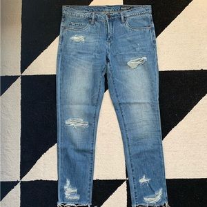 Blank NYC crop girlfriend Jeans